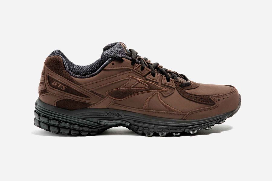 Brooks Adrenaline Walker 3 Womens Australia - Walking Shoes - Brown (222-QAZRK)